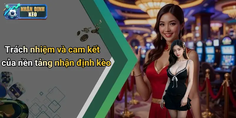 Trách nhiệm và cam kết của nền tảng nhận định kèo