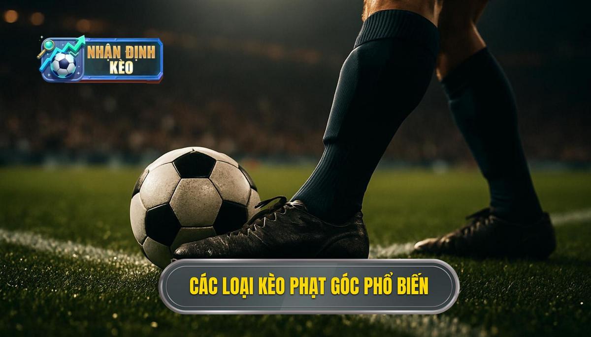 Các loại hình kèo phạt góc phổ biến nhất hiện nay