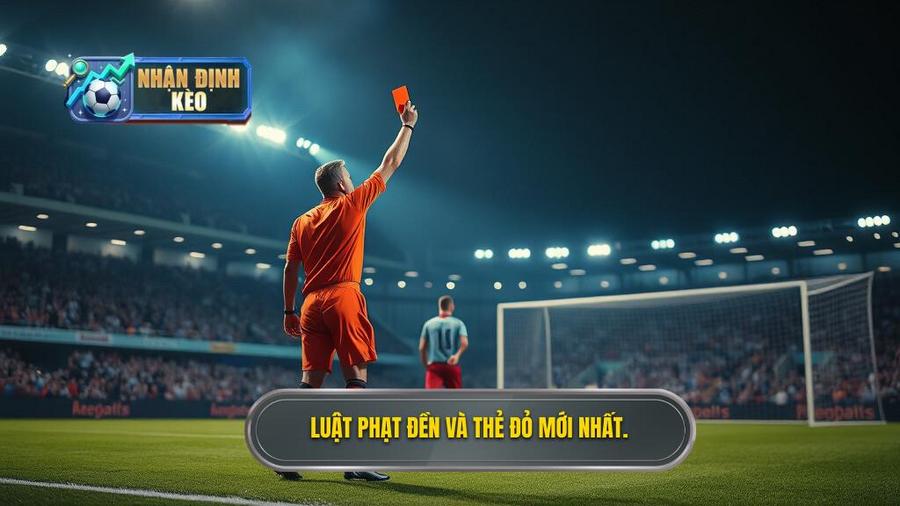 1. Luật phạt đền và thẻ đỏ mới nhất.