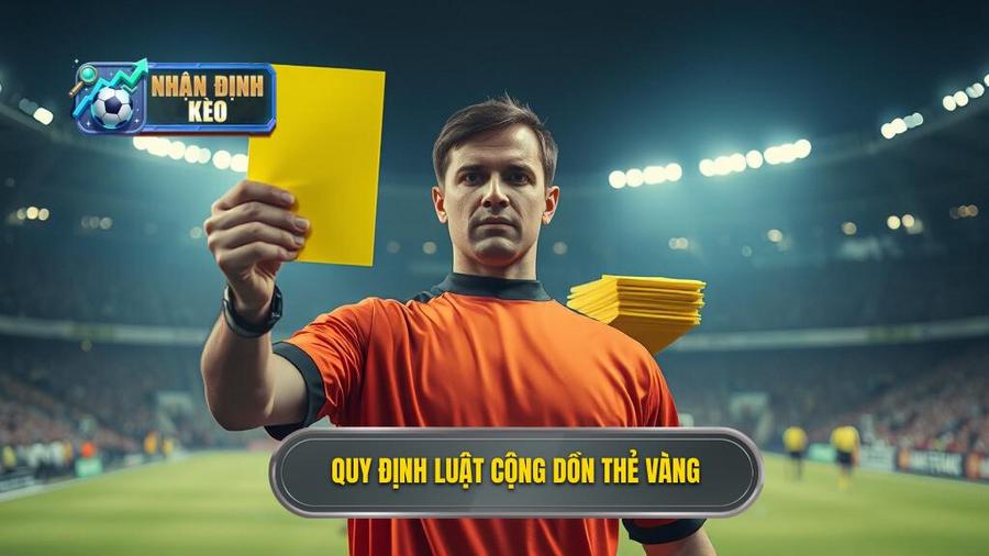 1. Quy định luật cộng dồn thẻ vàng