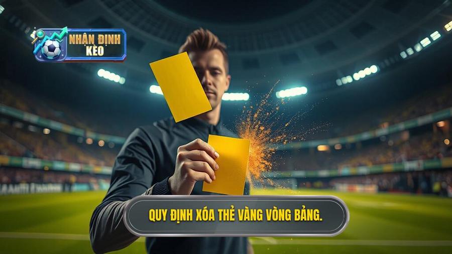2. Quy định xóa thẻ vàng vòng bảng.