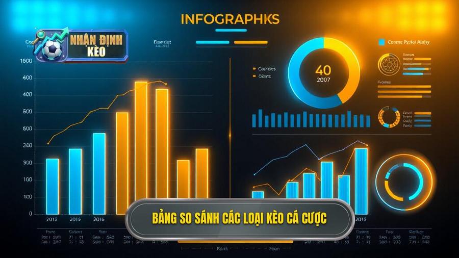 Bảng so sánh các loại kèo phổ biến trong cá cược