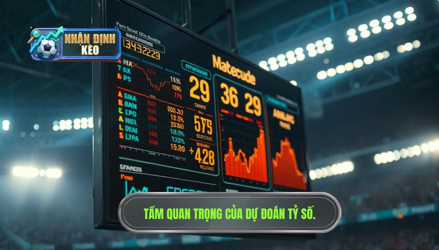 Tại sao dự đoán tỷ số hôm nay lại quan trọng?